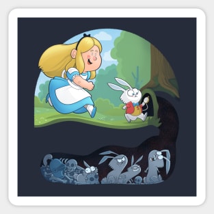 Alice in Troubleland Sticker